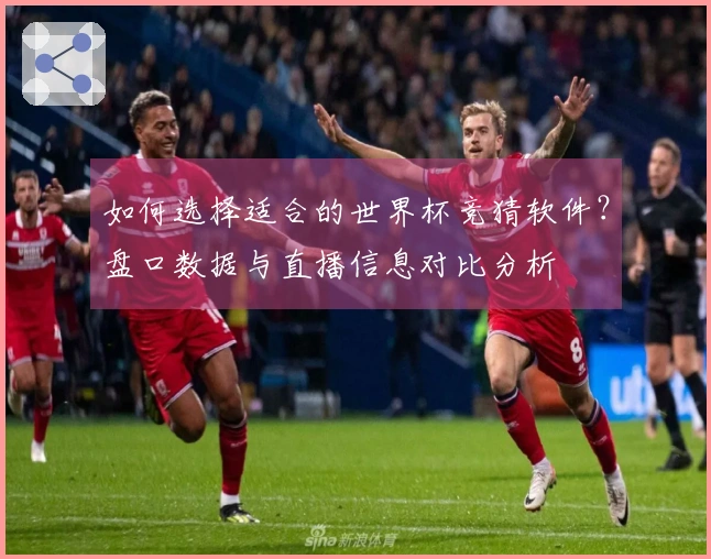 如何选择适合的世界杯竞猜软件?盘口数据与直播信息对比分析