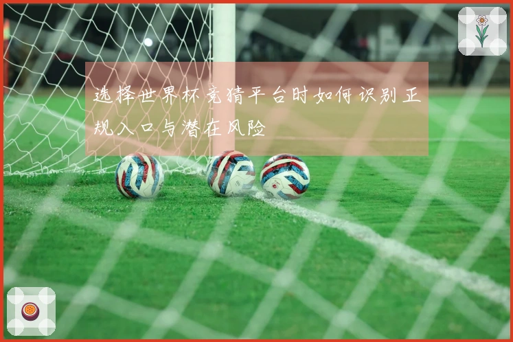 选择世界杯竞猜平台时如何识别正规入口与潜在风险
